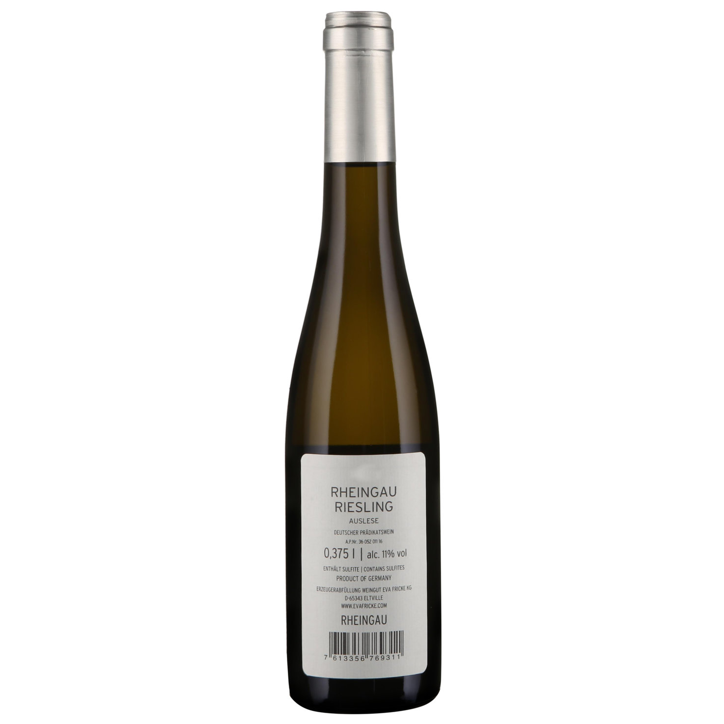 Rheingau Riesling Auslese QbA Eva Fricke -37.5cl