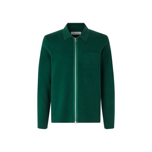 Samsøe Samsøe Guna X zip Sweatshirt, Rain Forest, M