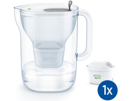 BRITA FRANCE - Carafe Style XL grise 1 cartouche MAXTRA PRO