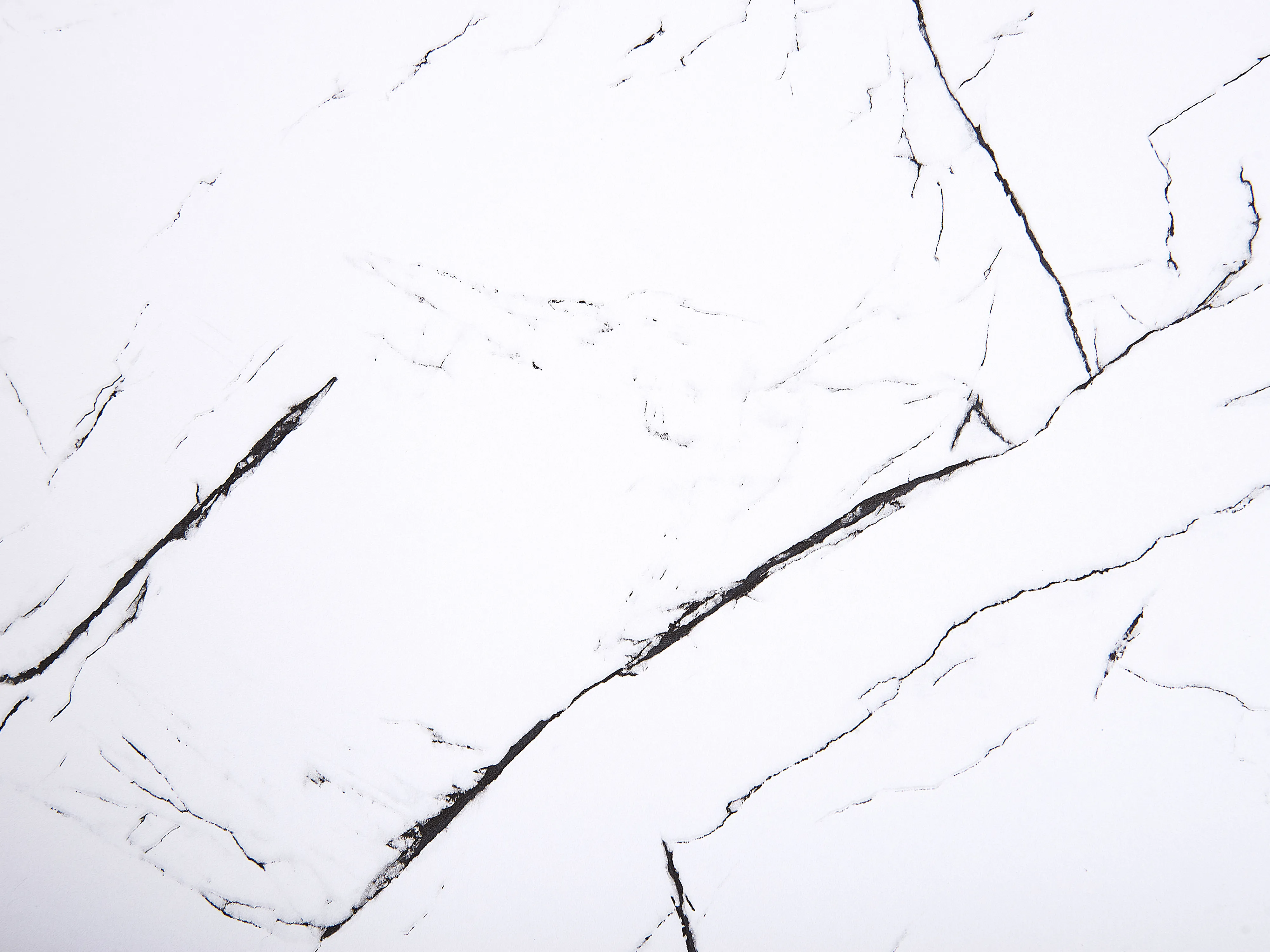 Eettafel MOLDEN Marmer/goud 80 cm 150 cm