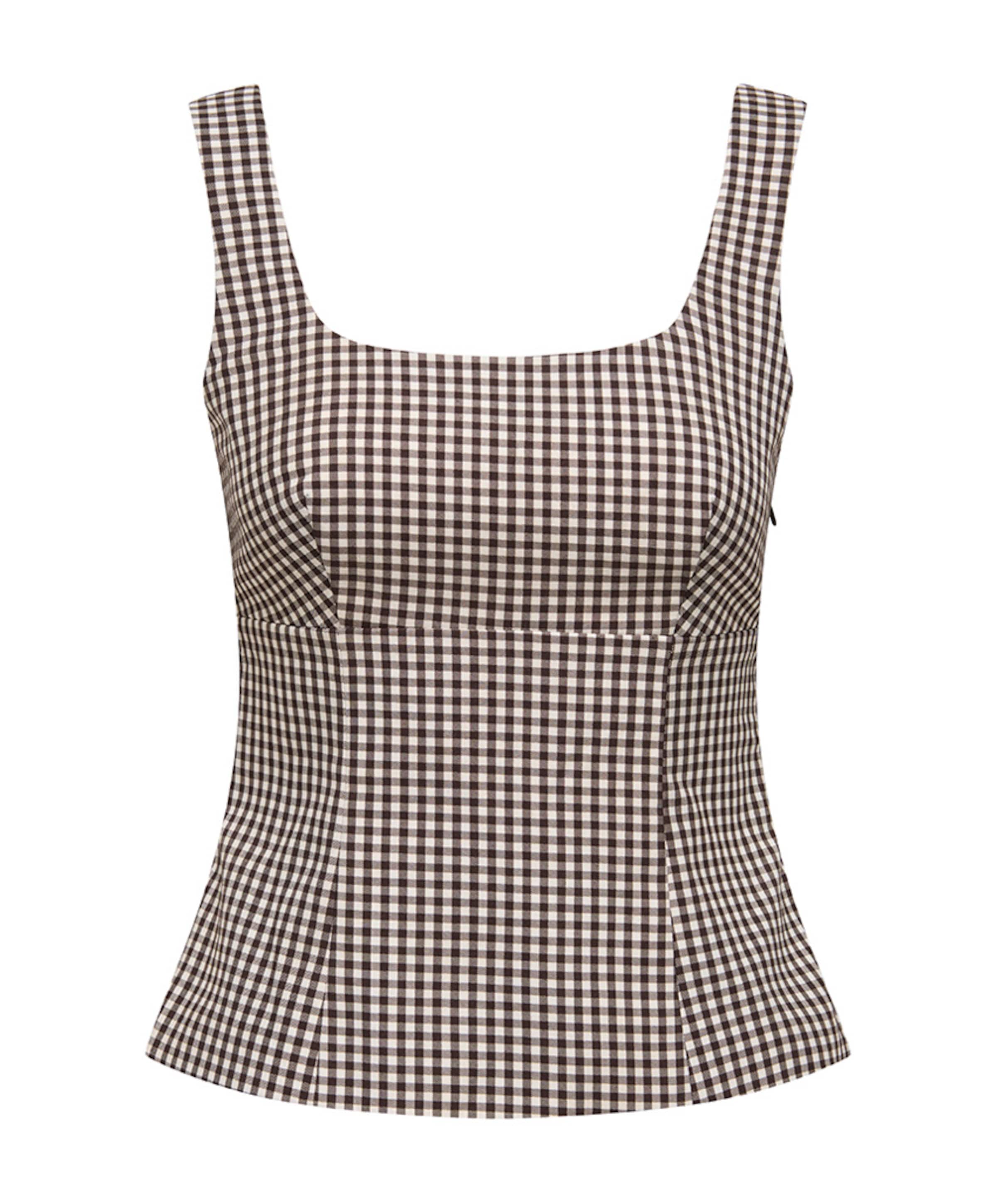 Only Dames top bruin