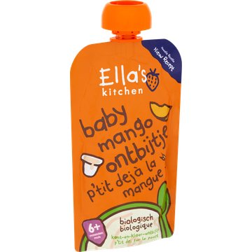 Ella's Kitchen Baby mango ontbijtje 6+ biologisch 100 g