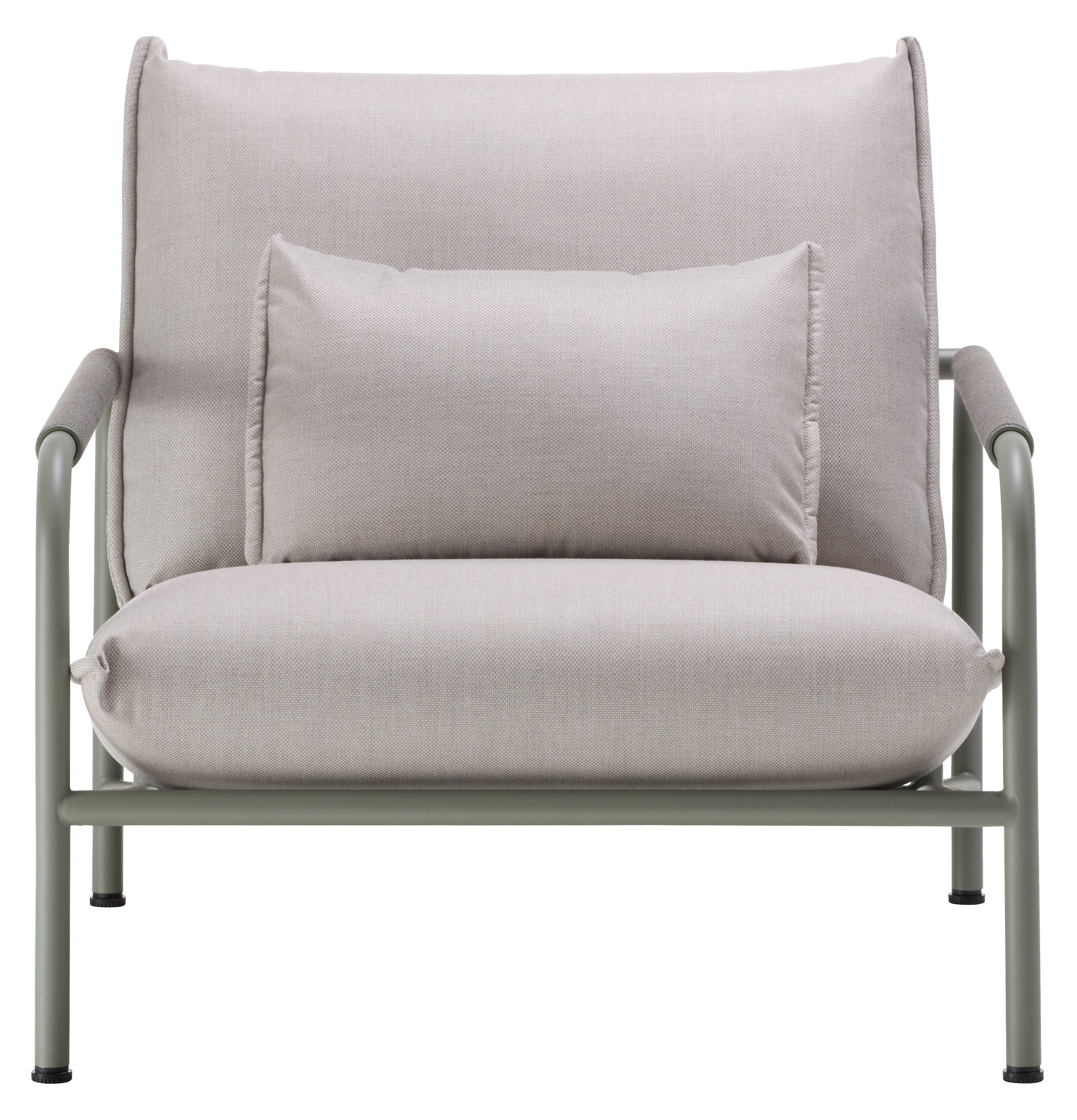 SAMOA Loungesessel - Hellgrau / B: 83.0 cm x T: 98.0 cm x H: 80.0 cm