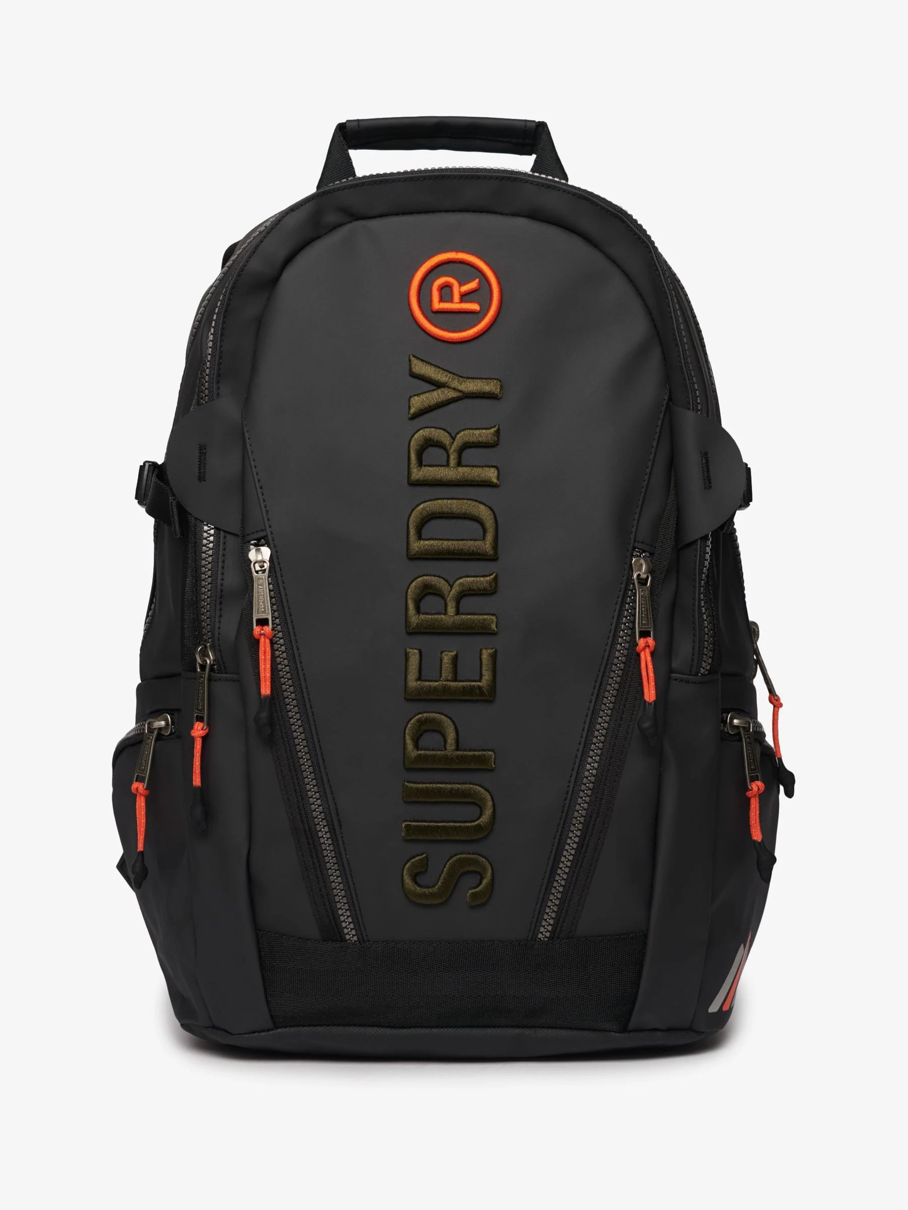 Zwart - Superdry Tarp geborduurde rugzak