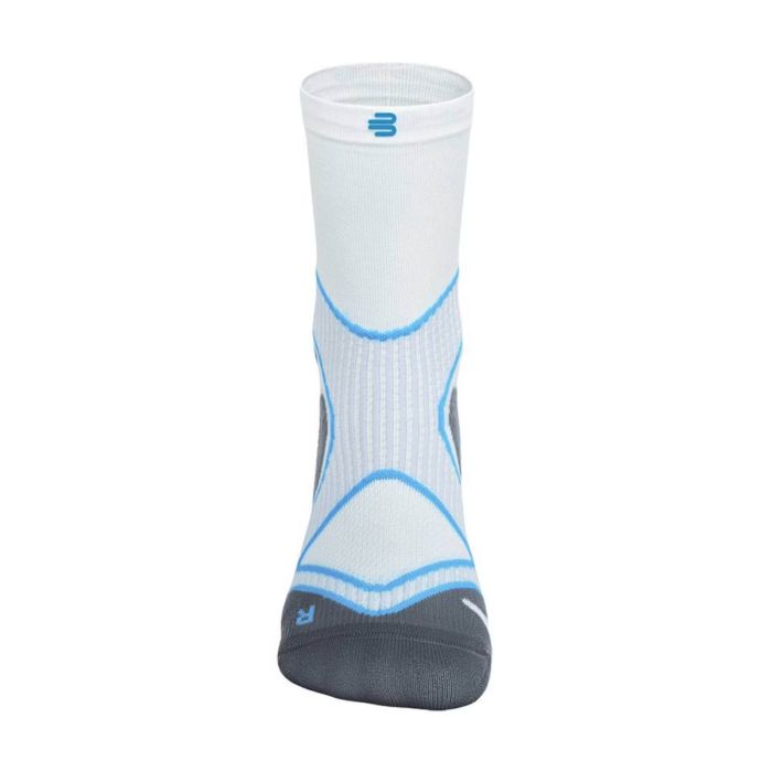 Bauerfeind Herre Strømper Run Performance Socks Mid Cut Hvid