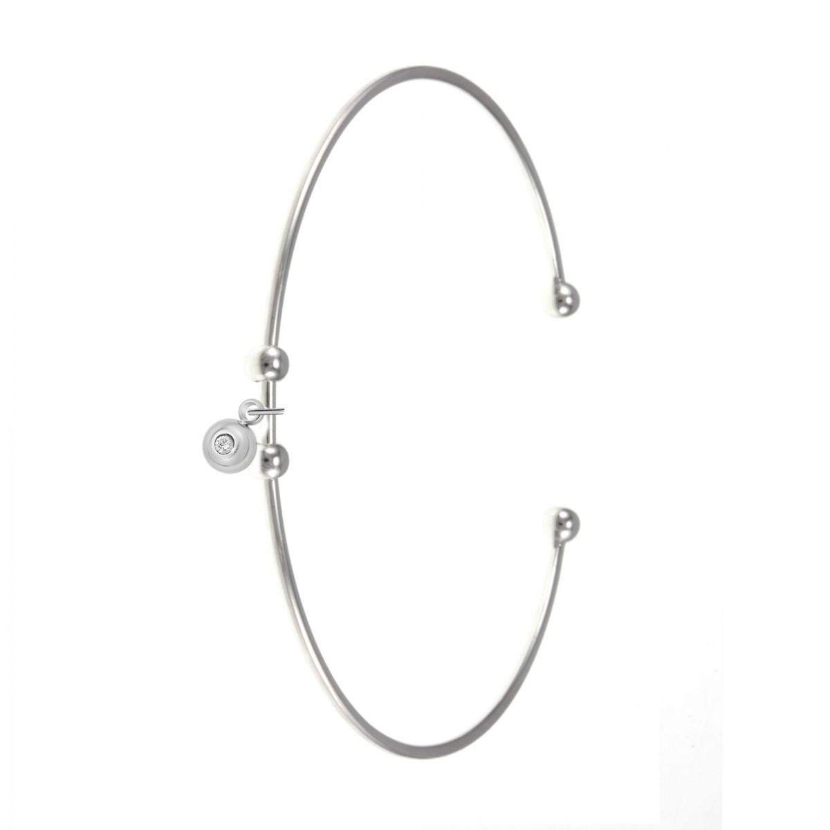 Bracelet SC Crystal orné d'un véritable diamant blanc