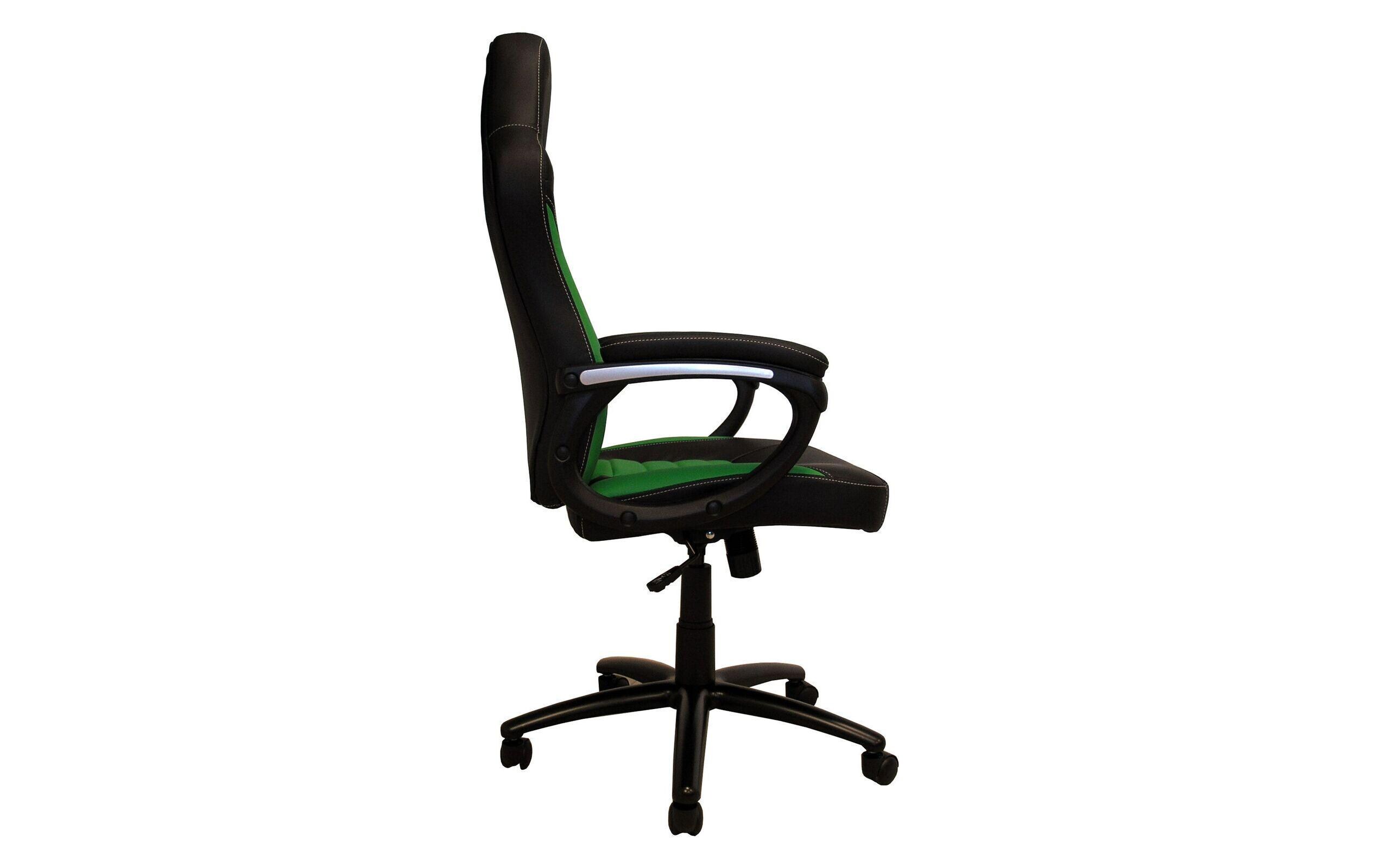 Gaming-Stuhl CL-RC-BG Grün/Schwarz<br>Besonders bequemer Computersessel