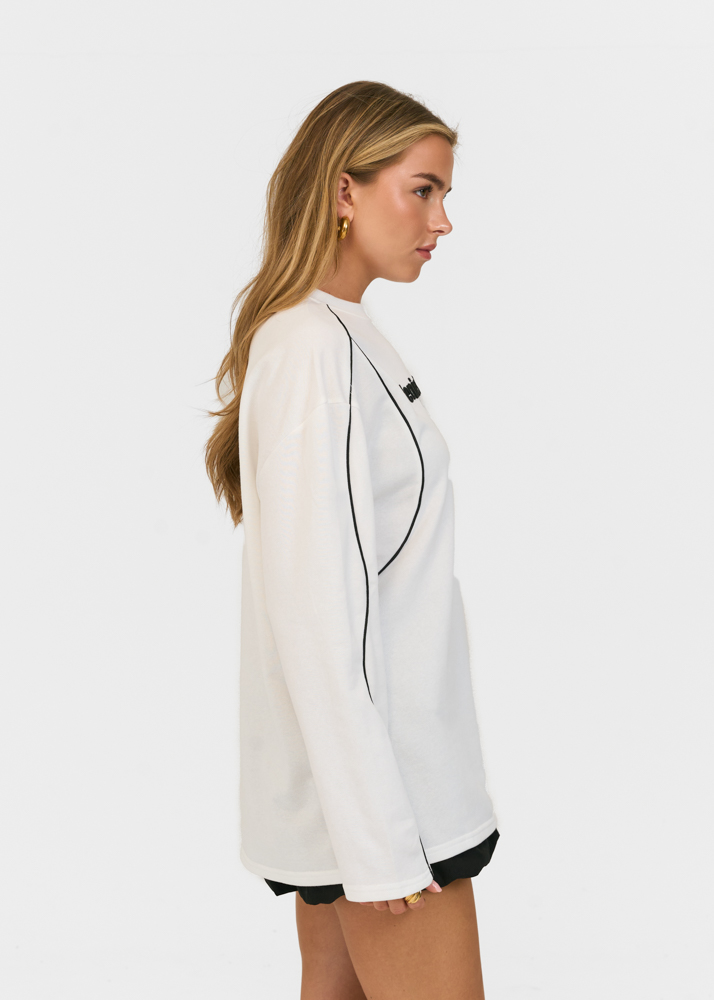 Venice longsleeve wit