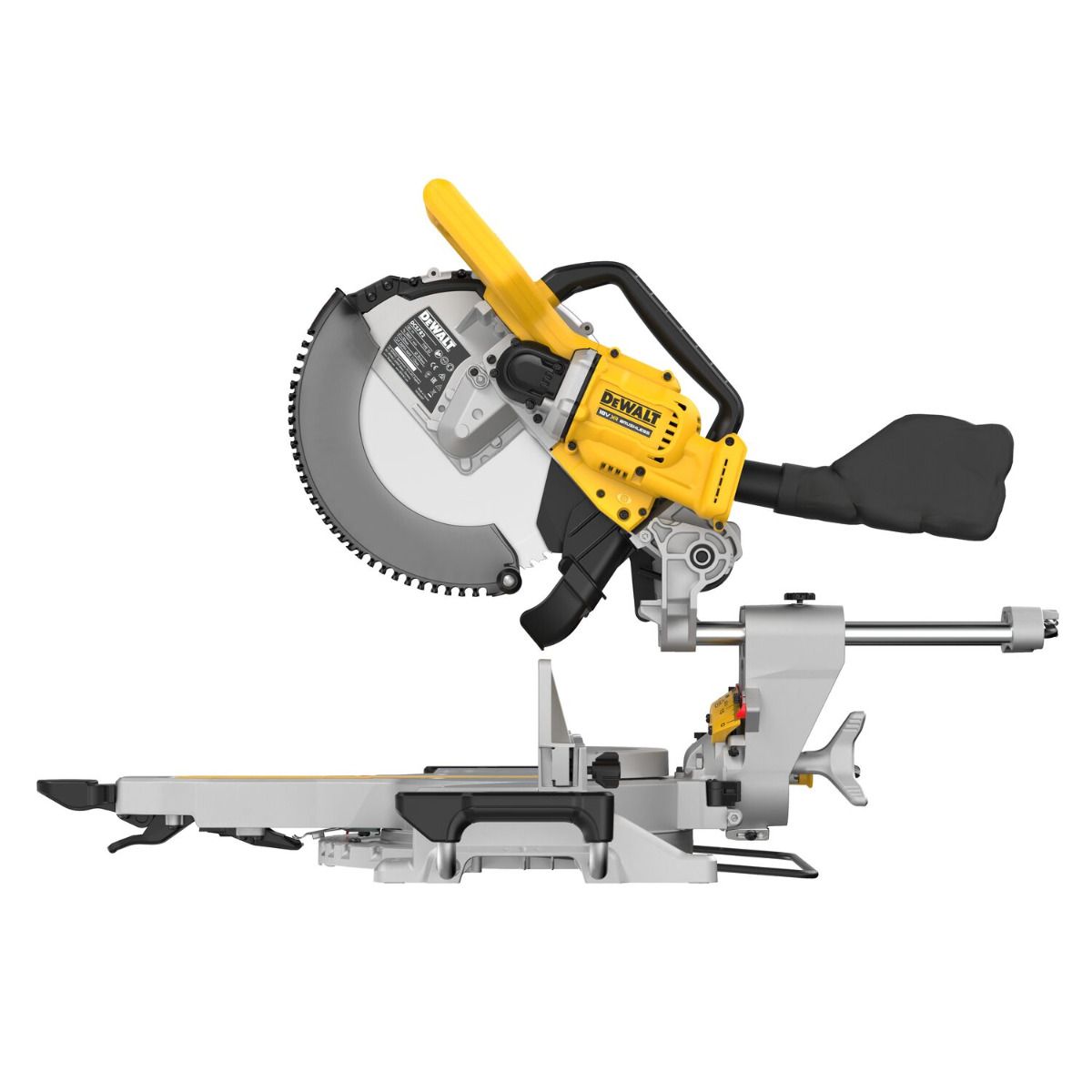 DeWALT DCS782XW2 Accu afkort-/verstekzaag 305mm met XPS 18V XR 8.0Ah