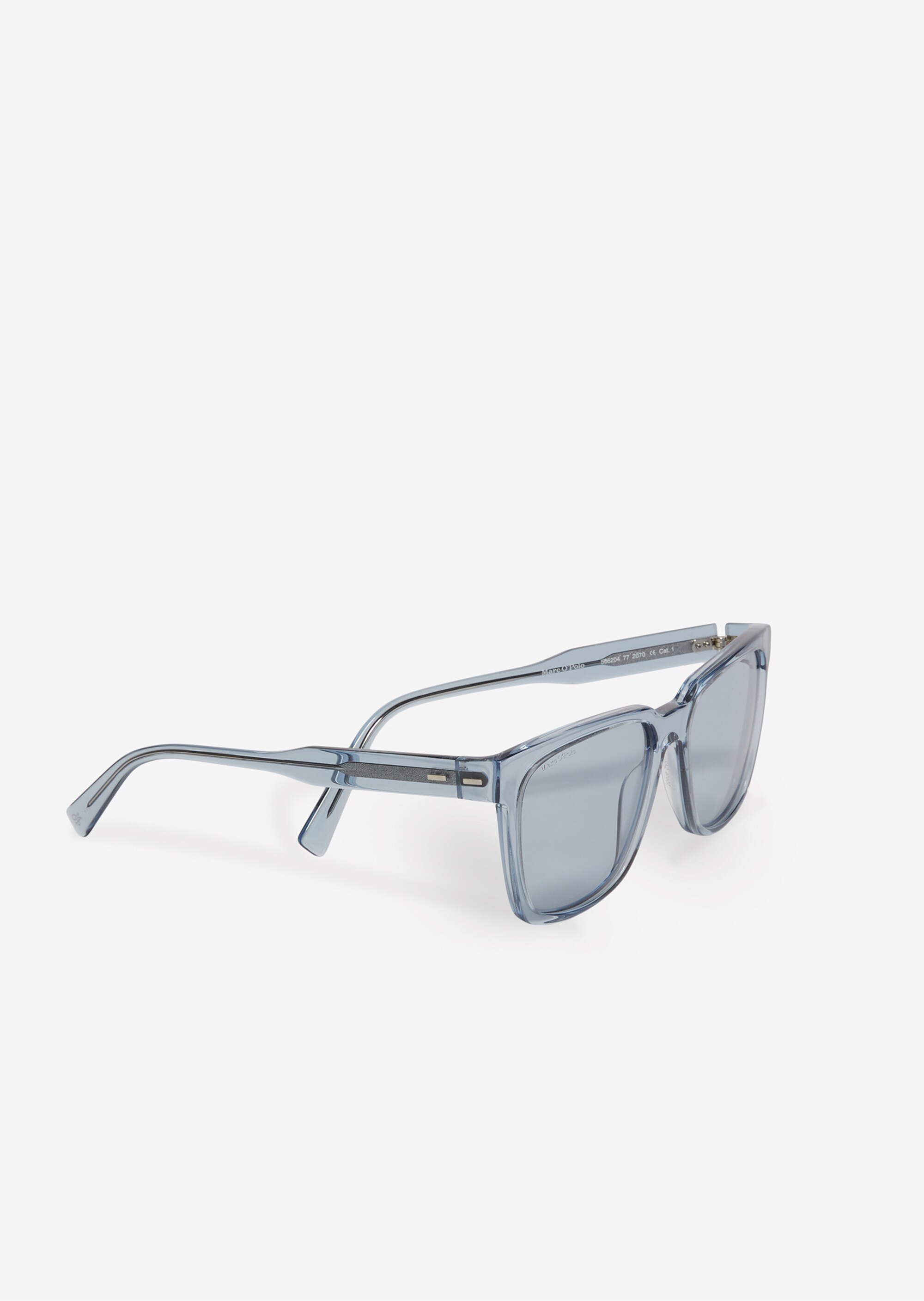 Unisex-Sonnenbrille aus leichtem, transparentem Bio-Acetat