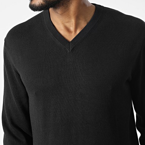 Pull Col V Denley 21107427 Noir