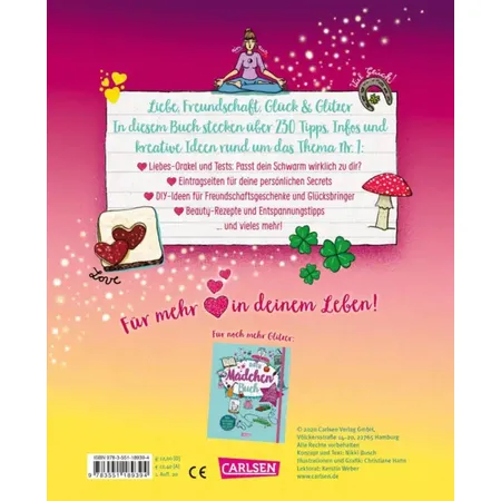 Carlsen Verlag Dein Mädchenbuch: Lovebook von Nikki Busch, Christiane Hahn