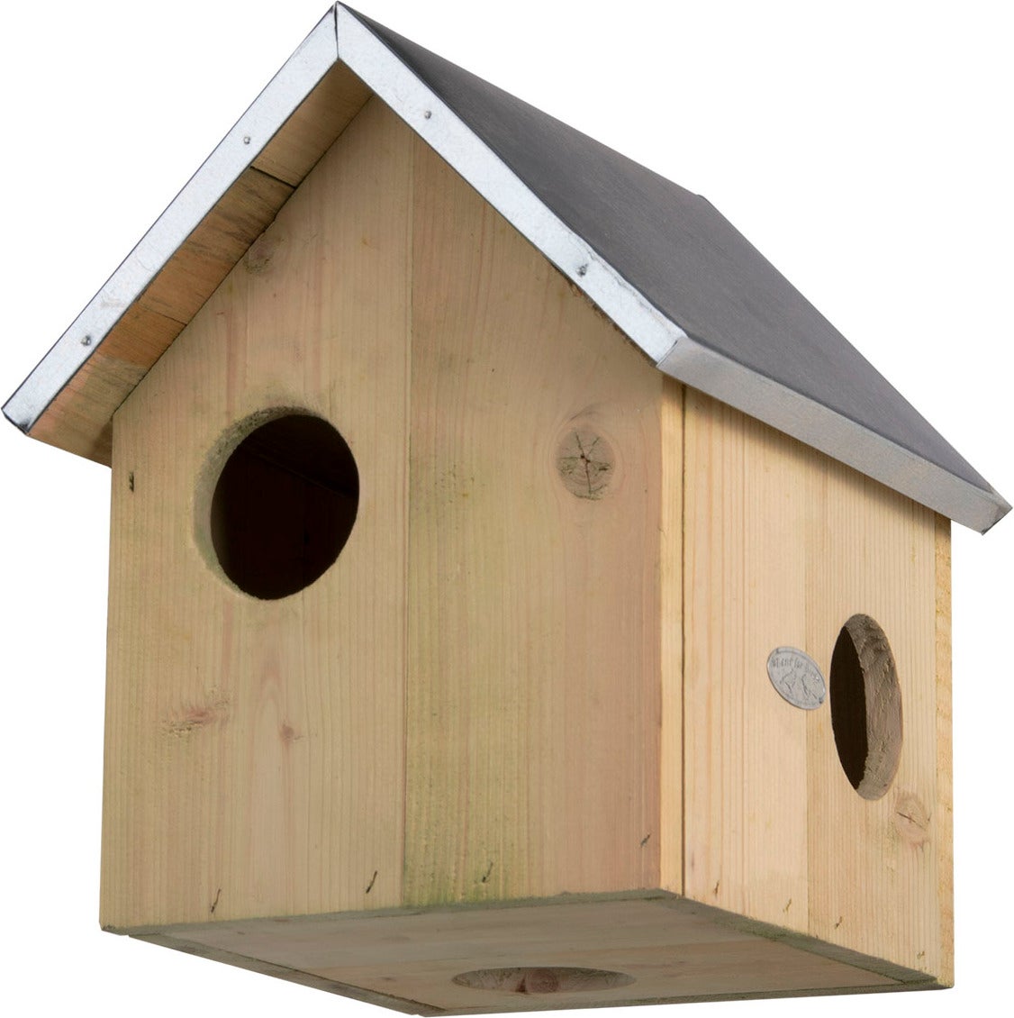 Esschert Design eekhoornhuis naturel 25,3 x 26,3 x 29 cm
