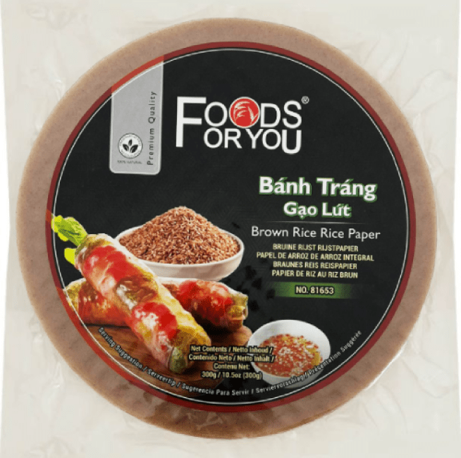 Mekong River Bruine Rijst Rijstpapier 300g