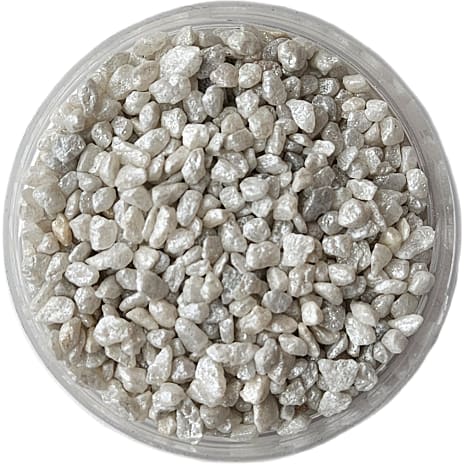 Dekorationssten 2-3 mm - hvid