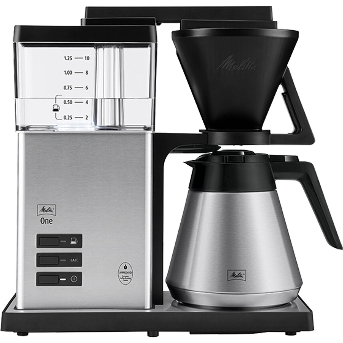 Melitta One Therm termosbrygger, rustfritt stål