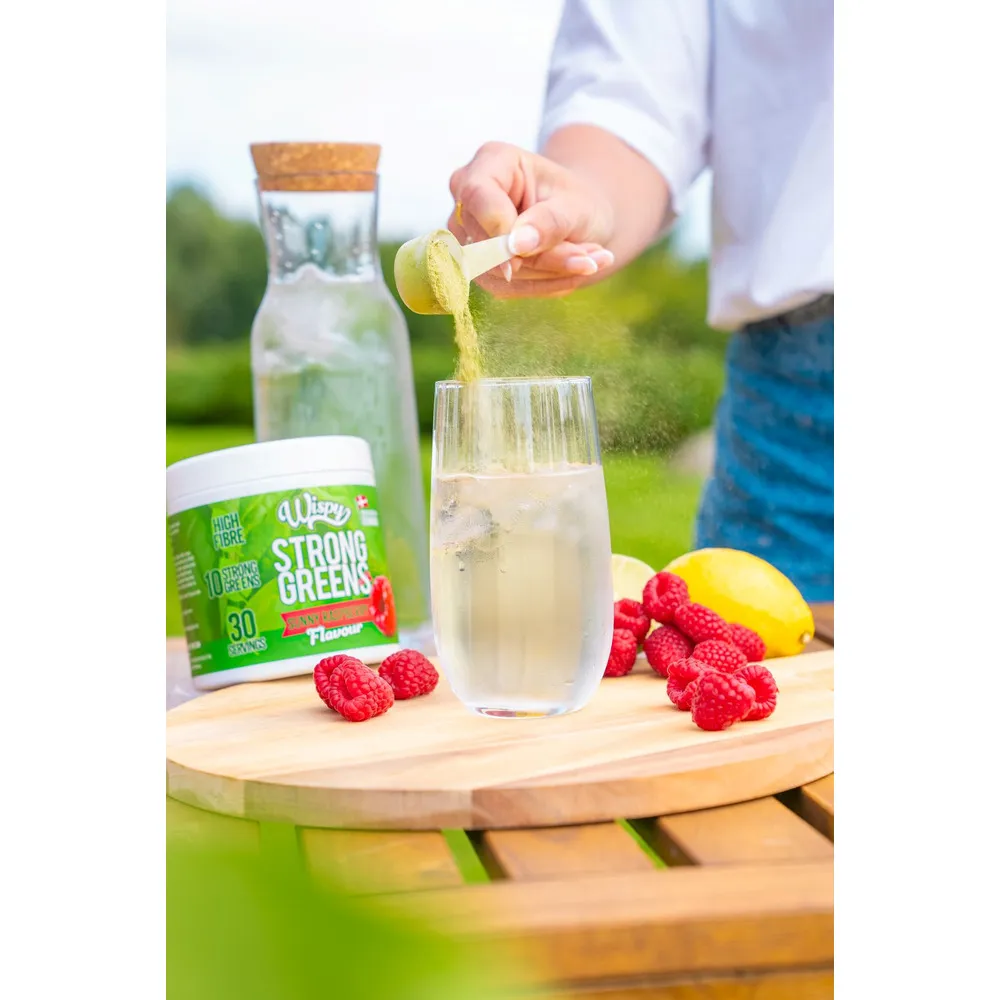 Wispy Greens Sunny Raspberry - 300 g.
