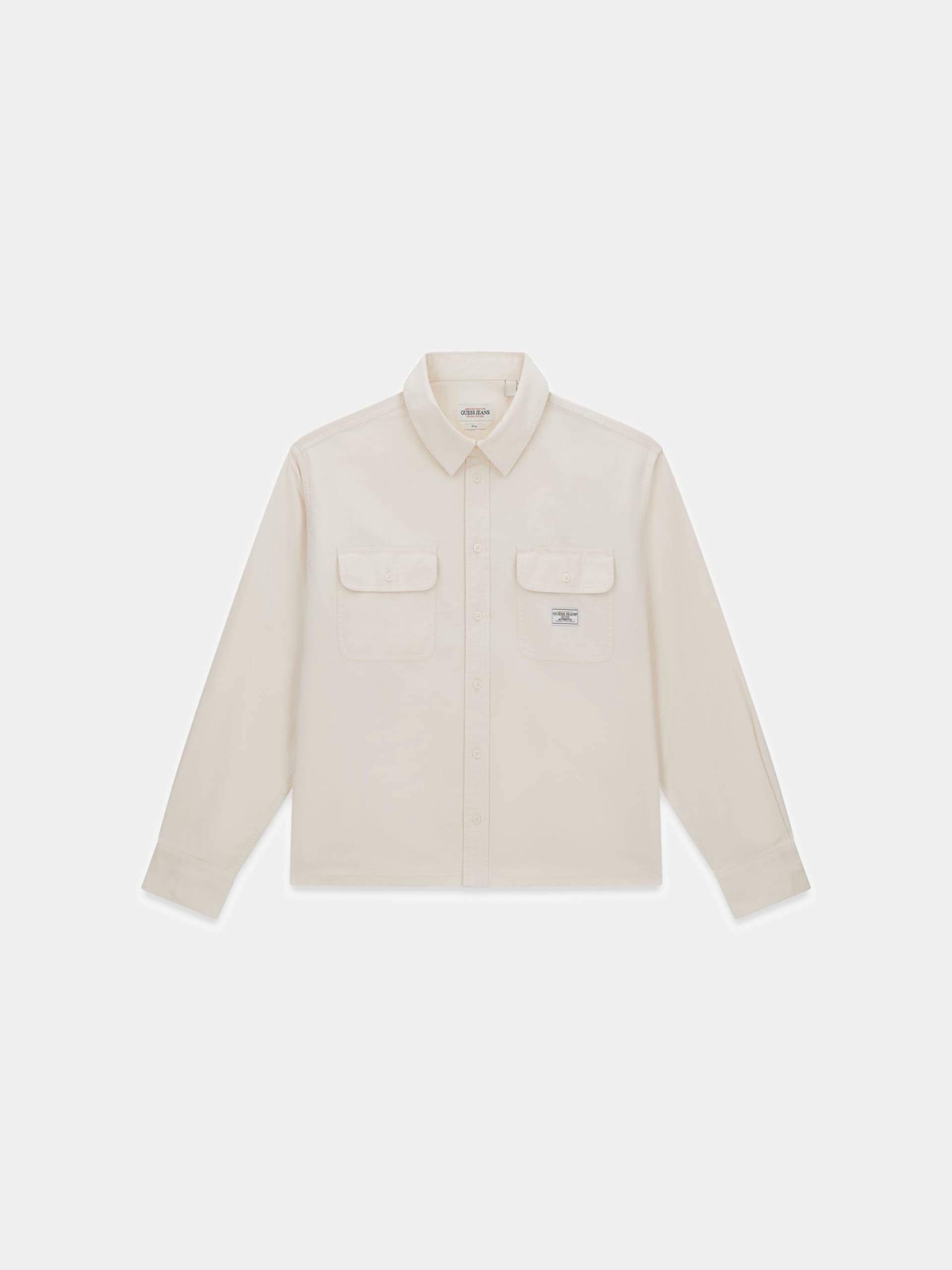 Camisa cropped quadrada com bolso