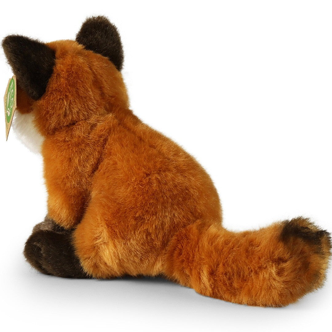Rappa knuffelvos zittend - 18 cm