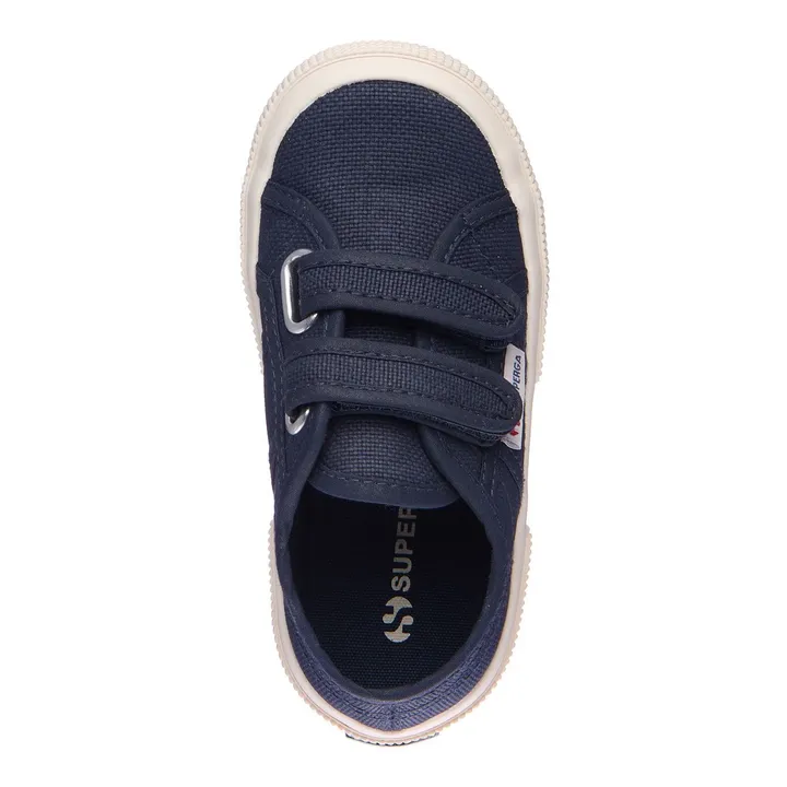 Superga Baskets Scratchs Coton Basse | Bleu marine