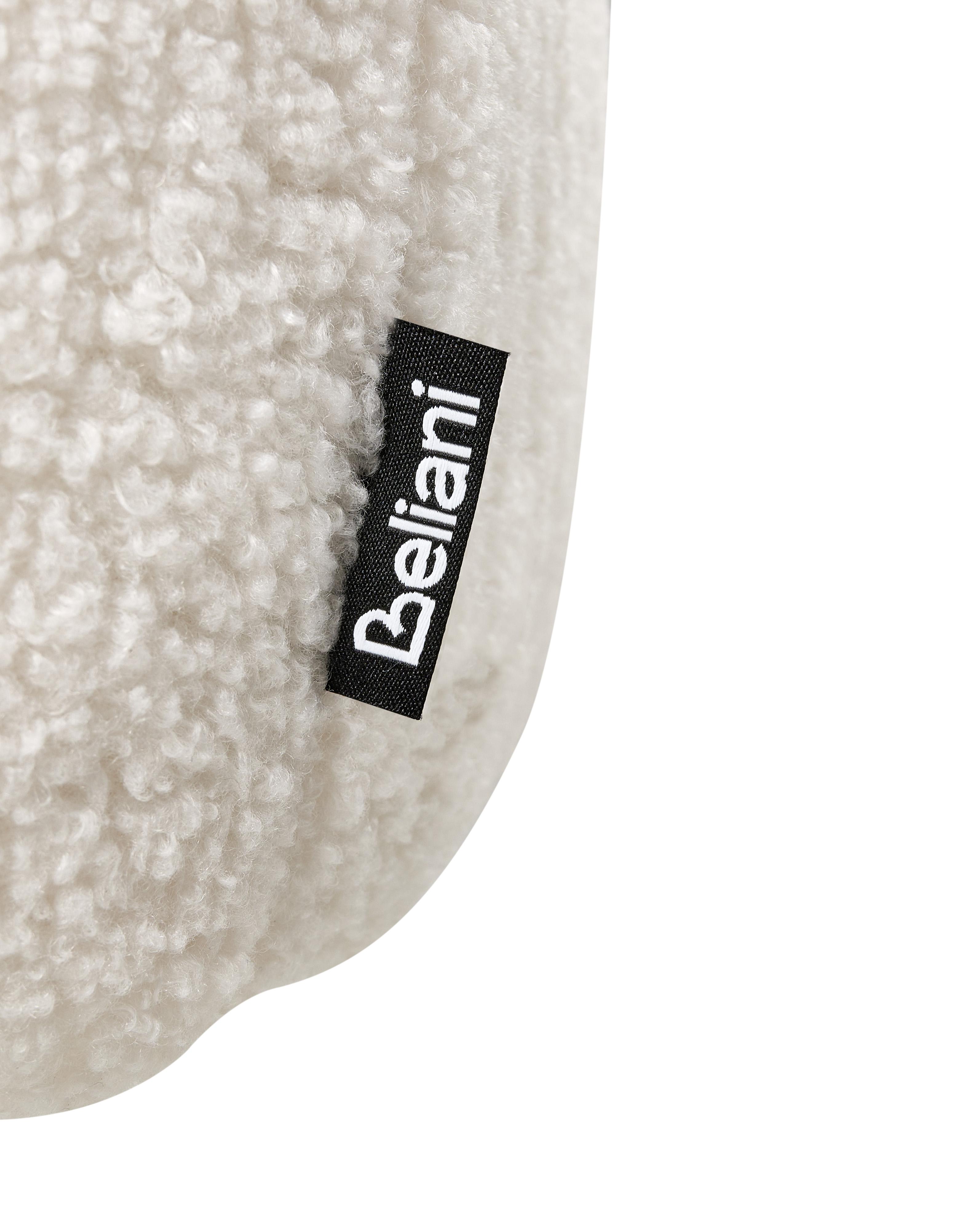 Set van 2 eetkamerstoelen SANILAC Bouclé Wit