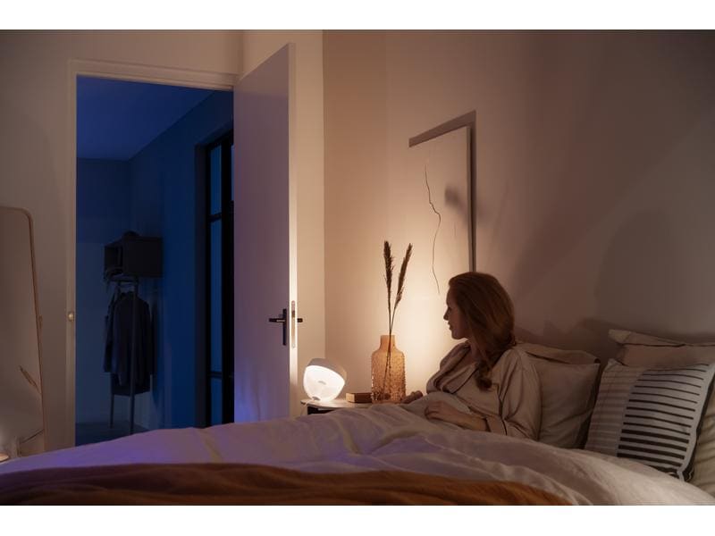Philips Hue Tischleuchte White & Color Ambiance Iris Tischl Akzentleuchte für einmalige Lichtstimmungen