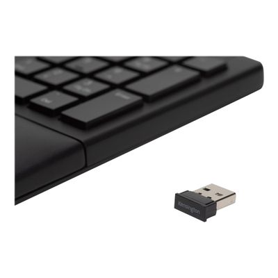 Kensington Pro Fit Ergo - clavier sans fil Azerty - noir