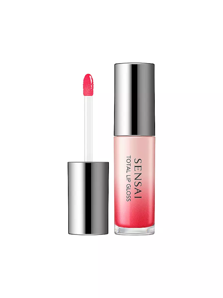 SENSAI Total Lip Gloss in Colours ( 02 Akebono Red )  rot
