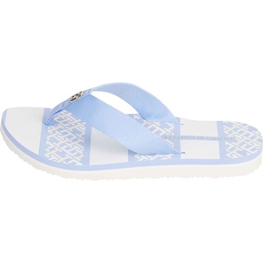 Tommy Hilfiger Essential Webbing Sandaler, Lyseblå, 36