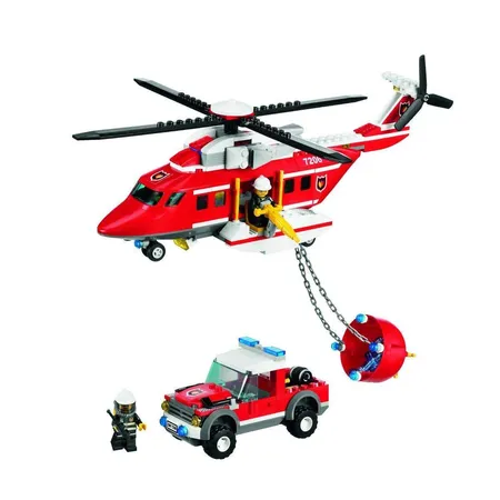 LEGO® City 7206 Feuerwehr Helikopter