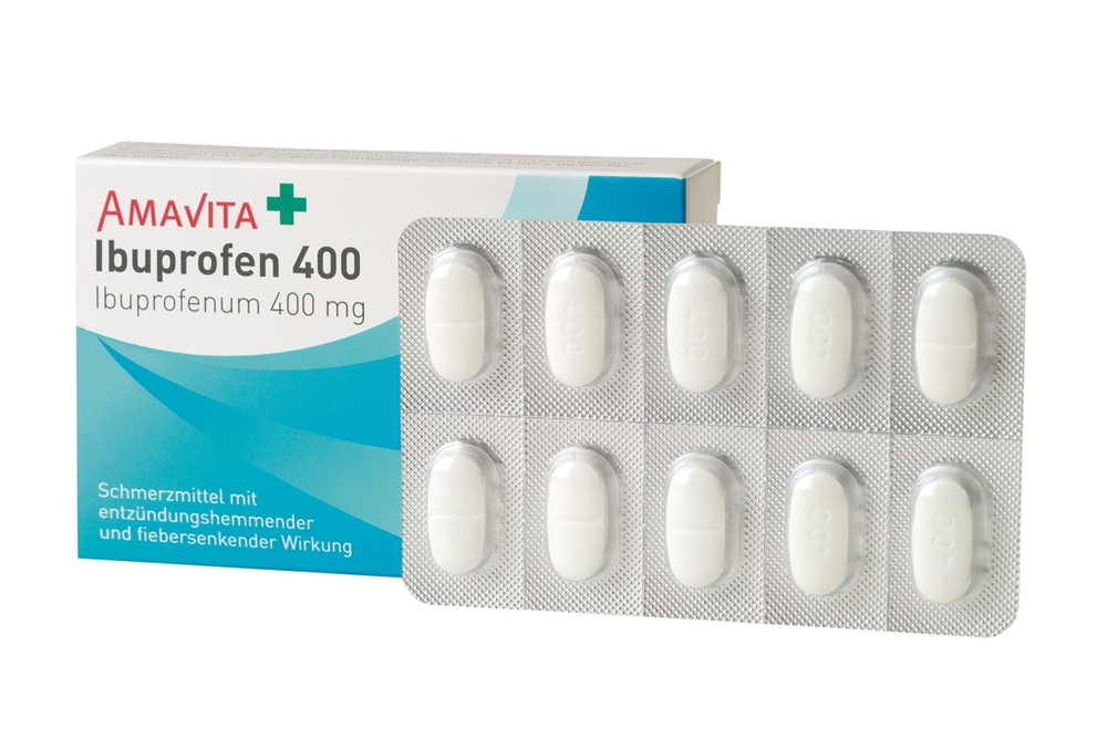Amavita Ibuprofen Filmtabl 400 mg Blist 10 Stk