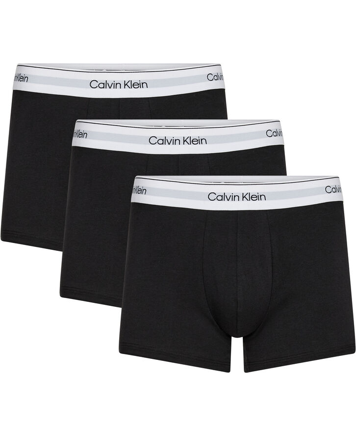 Calvin Klein TRUNK 3PK Black, black, black