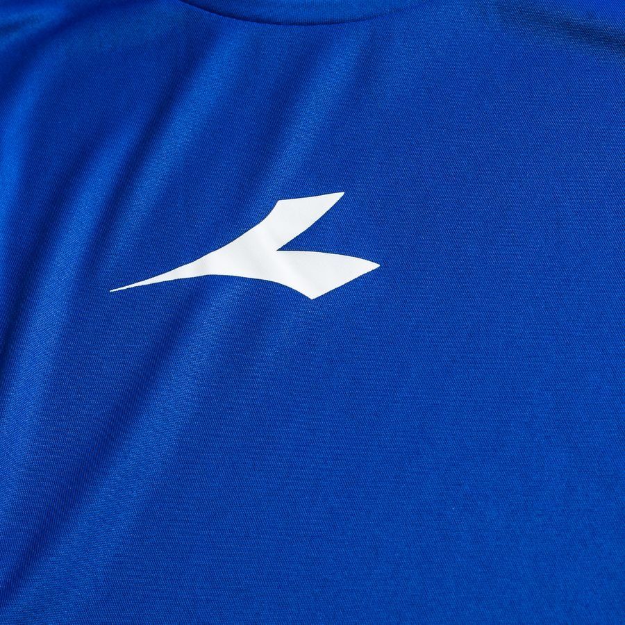 Diadora T-shirt d'Entraînement Equipo - Bleu/Blanc Enfant