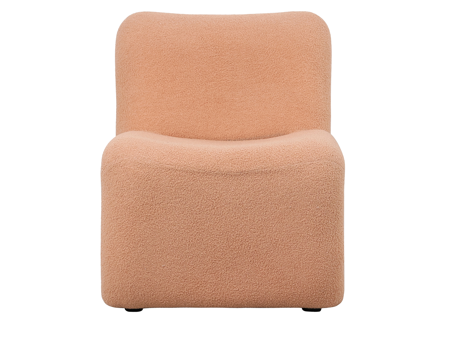 Chair Fuerza teddy curl sand brown