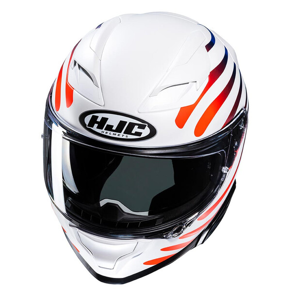 HJC - Casque F71 Zen MC21SF / Blanc / Multicolore / Mat