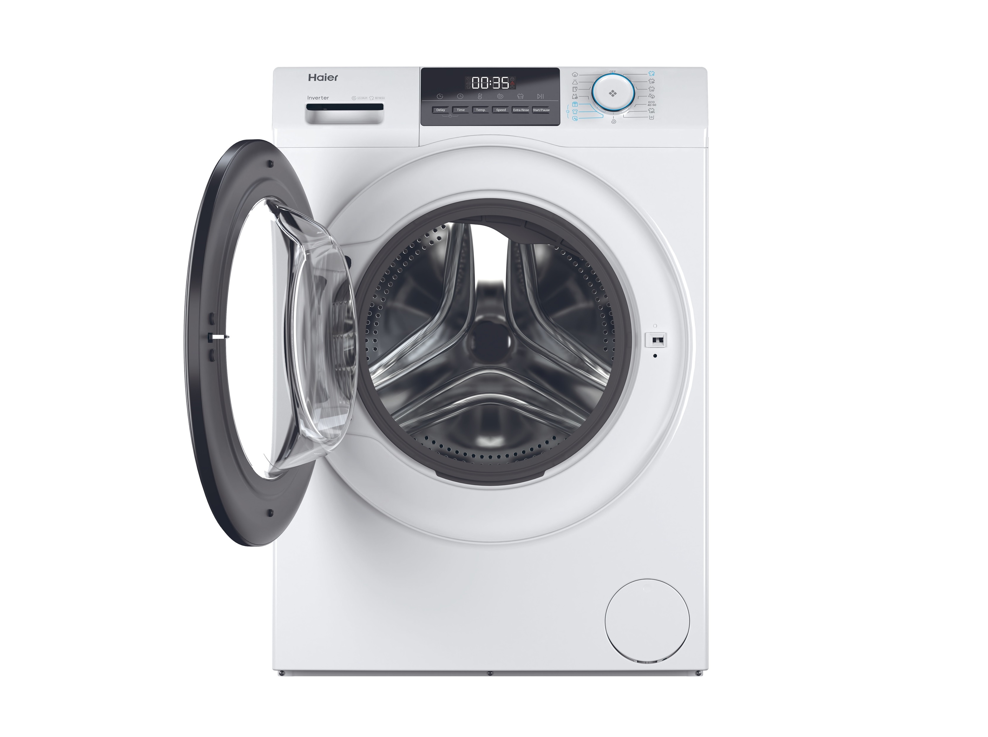 MÁQUINA LAVAR ROUPA HAIER HW100-BP14929A-S 10KG / A-20%