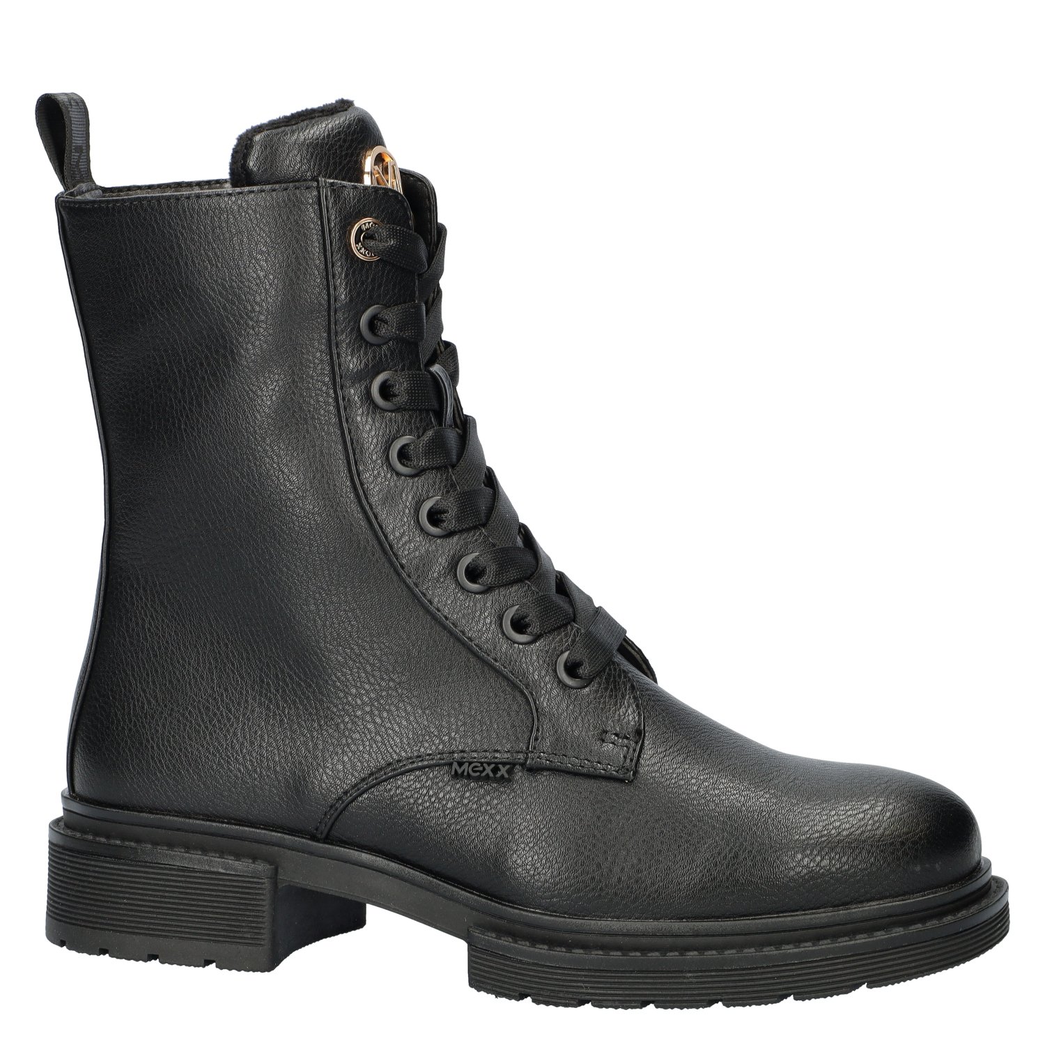 Holea dames veterboot Mexx Zwart