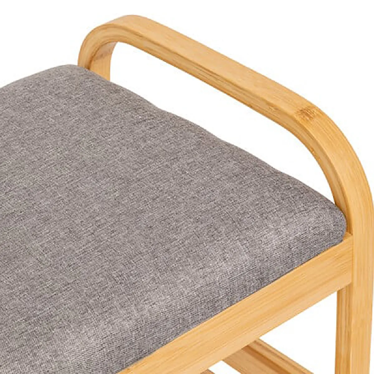 Pegane Banc à chaussures en bois coloris naturel