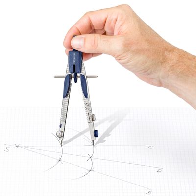 STAEDTLER 553 - Compas technique avec accessoires