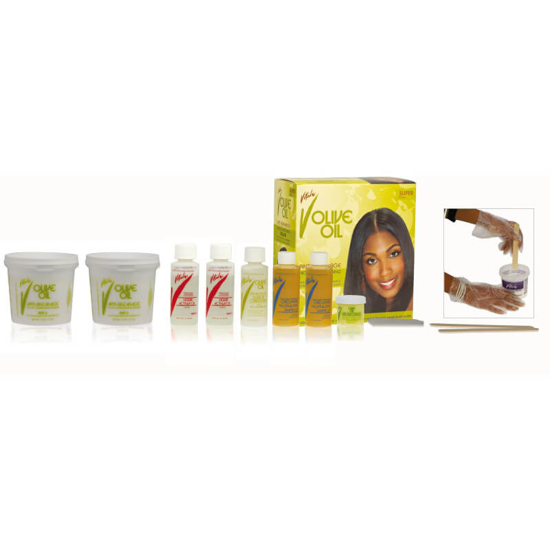 Kit double défrisage Super Vitale Olive Oil