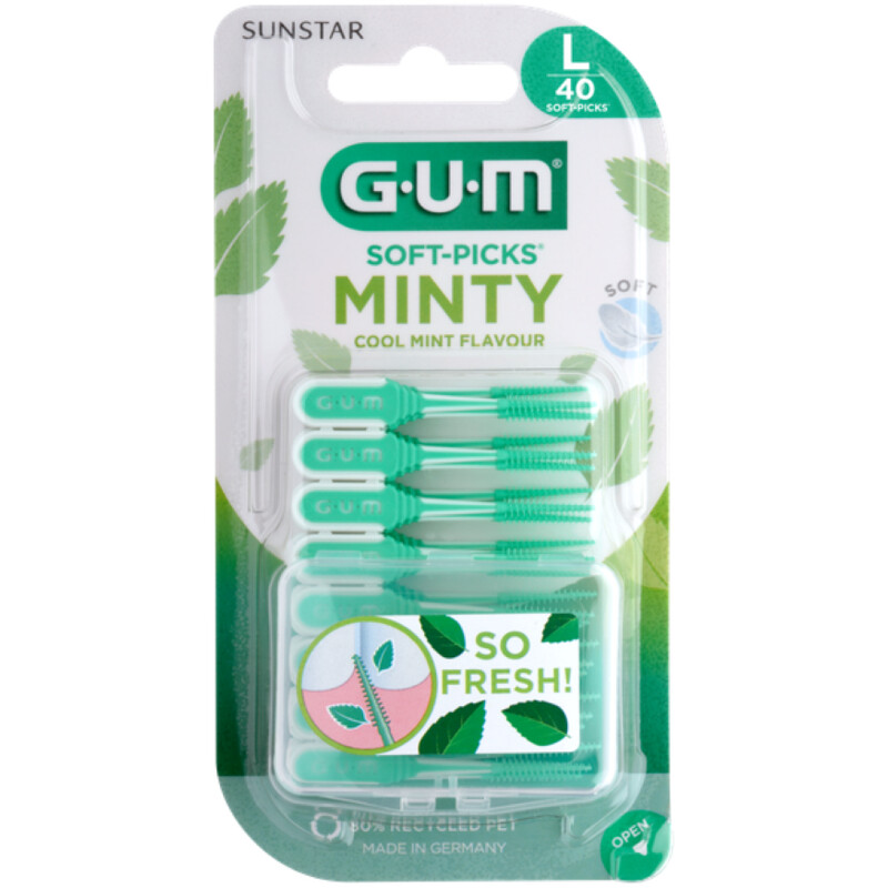 GUM Soft-picks comfort flex cool mint L