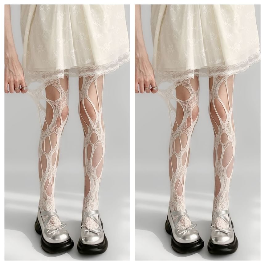 Malnia Home - Visnetpanty met effen uitsparingen
