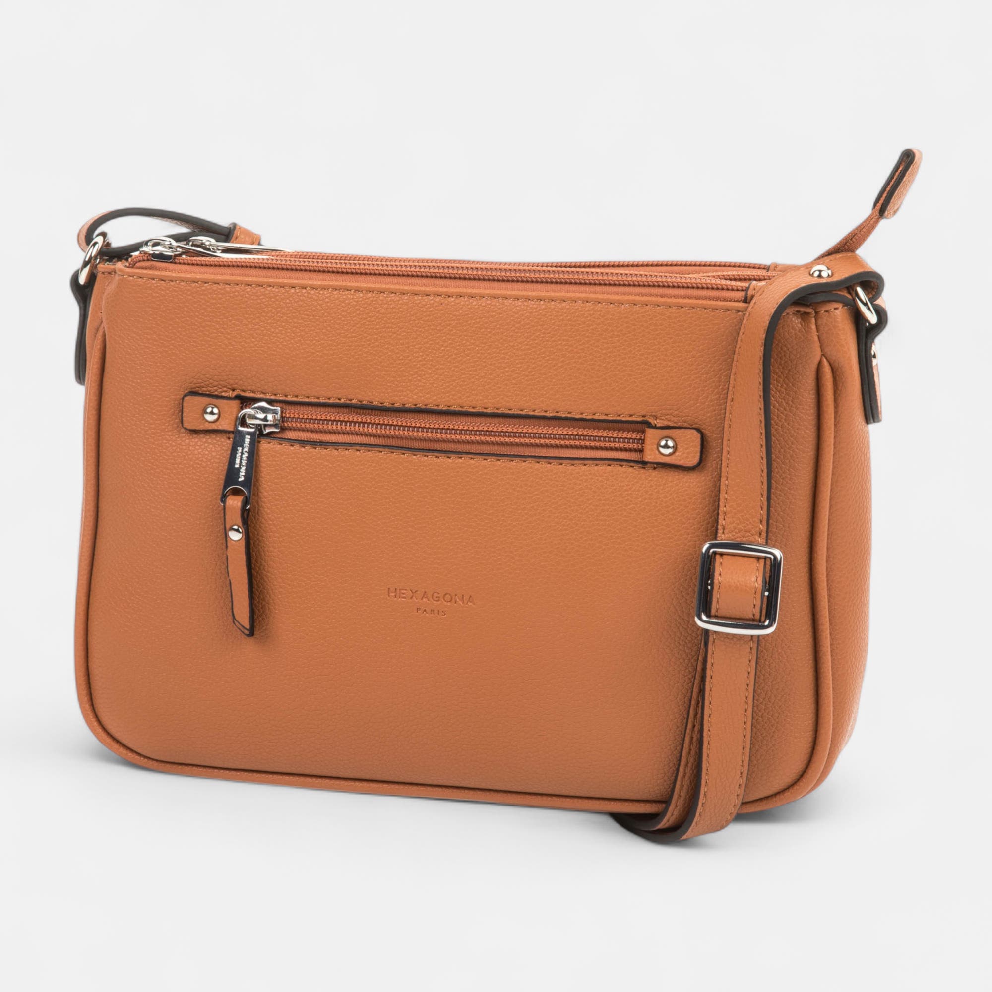 Sac bandoulière cognac