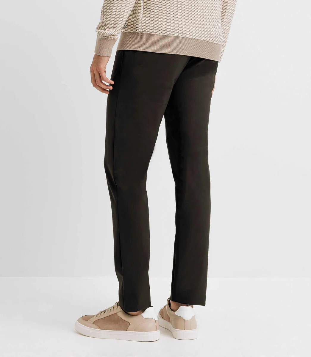 Sneakers en cuir beige