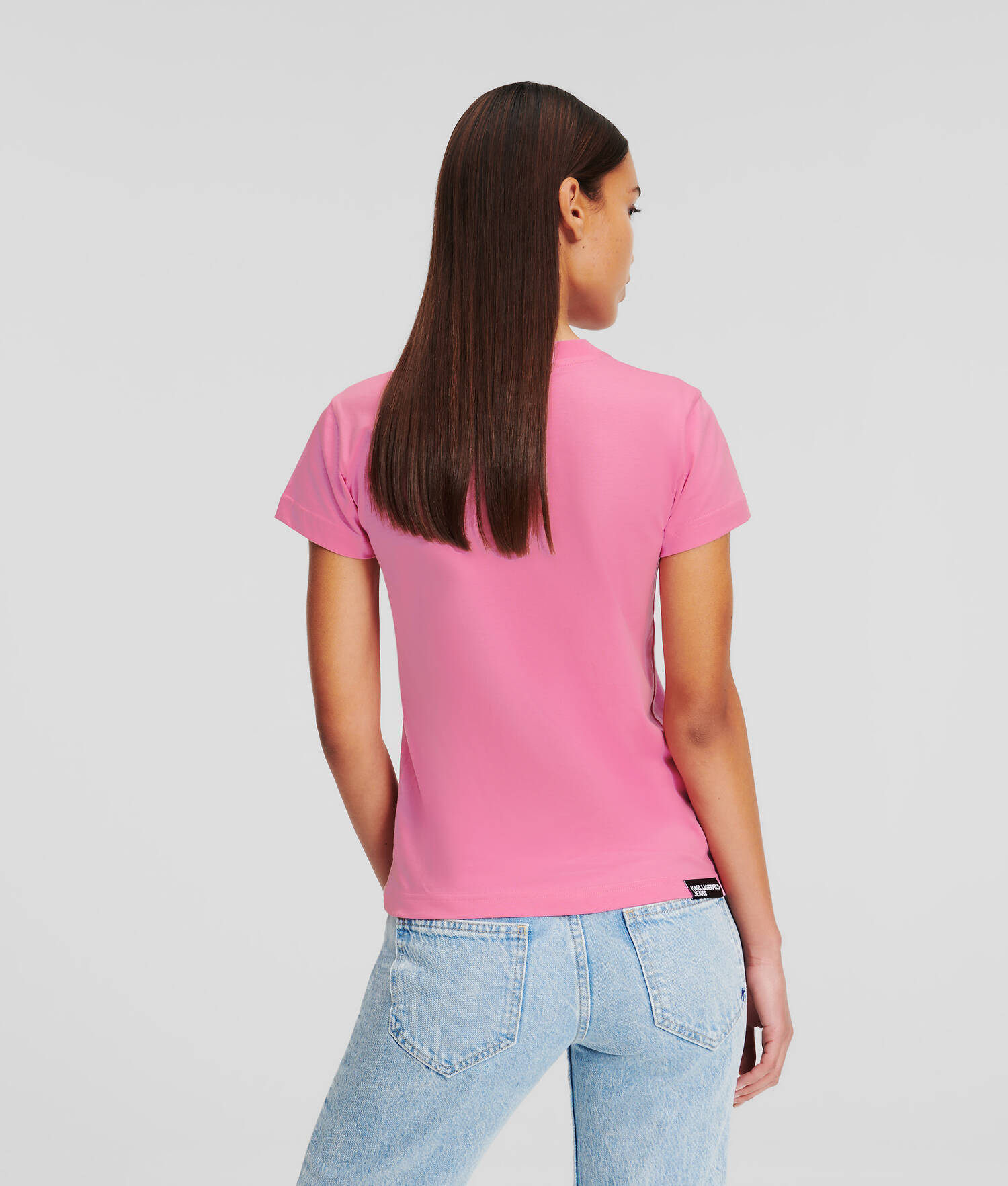 T-SHIRT AJUSTÉ AVEC LOGO KLJ