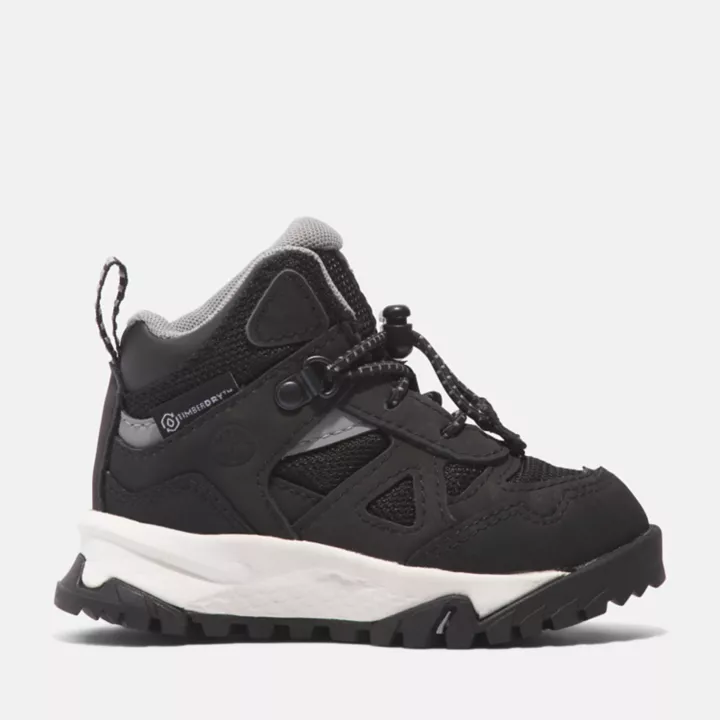 Bottine de randonnée imperméable Lincoln Peak pour tout-petit en noir