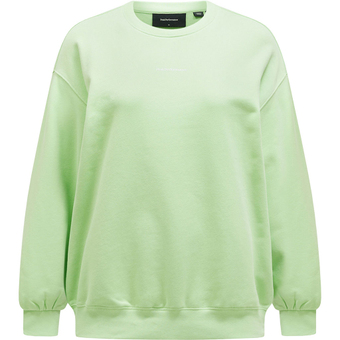 Peak Performance Original Terry Sweatshirt Vivid Green Damen