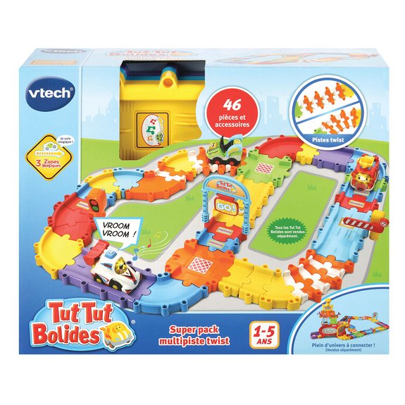 Tut Tut Bolides : Super pack multipistes twist
