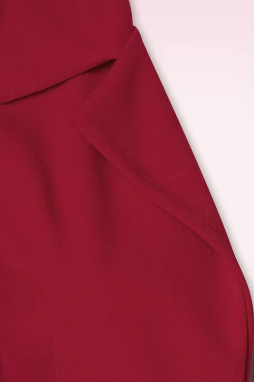 Vintage Chic for Topvintage Jackie bolero blazer in rood