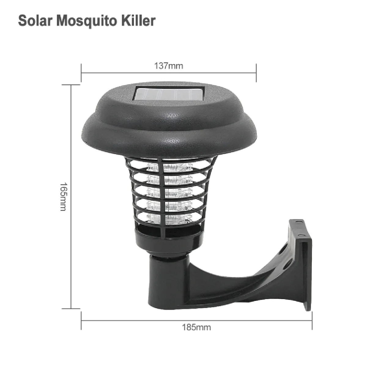 Wewoo LED Lampe Anti-Moustiques Solaire